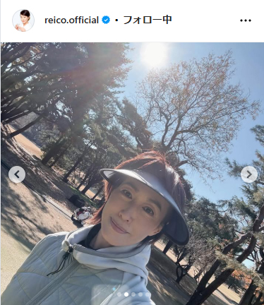 高島礼子のインスタグラムから