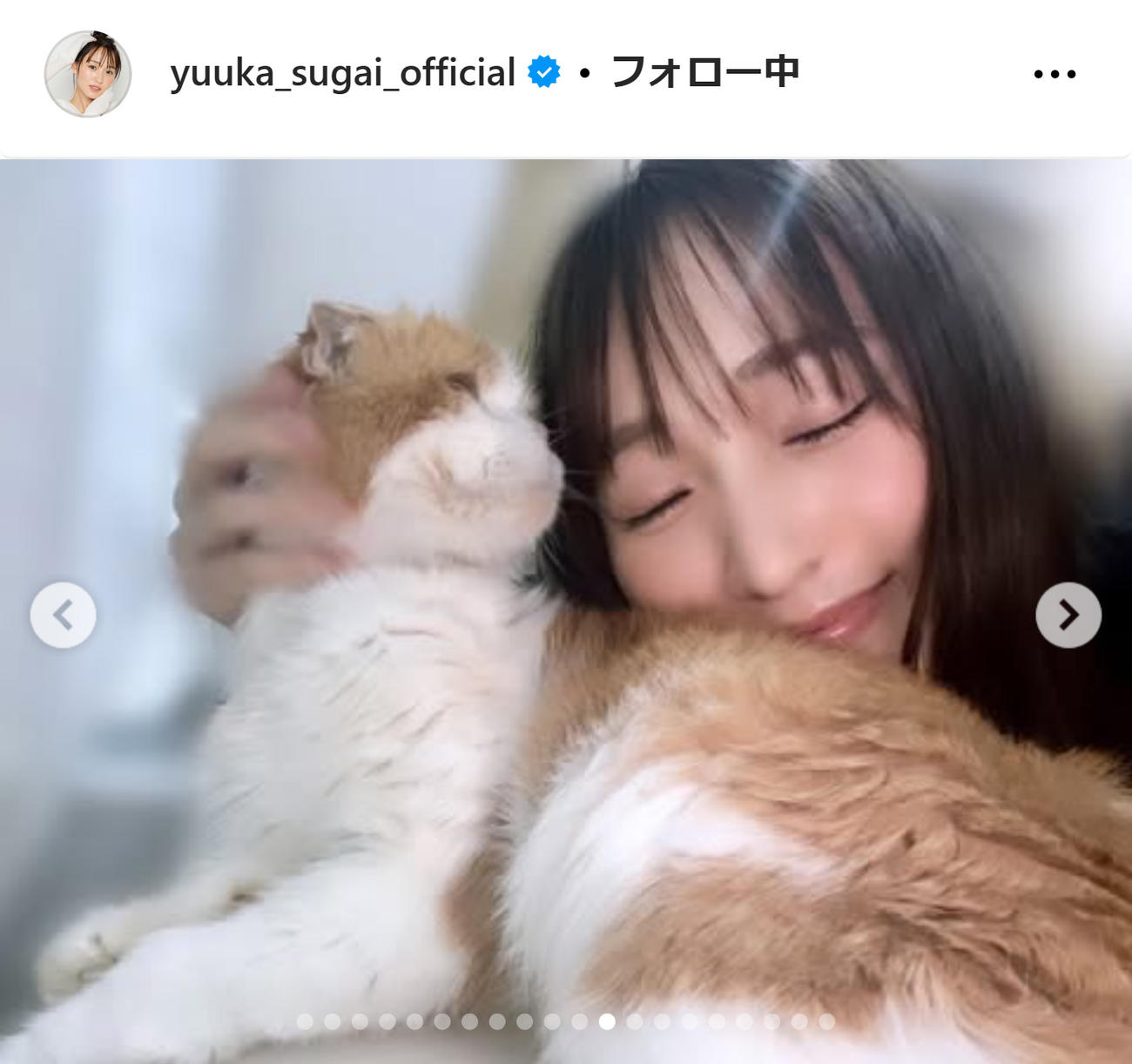 菅井友香のインスタグラムから