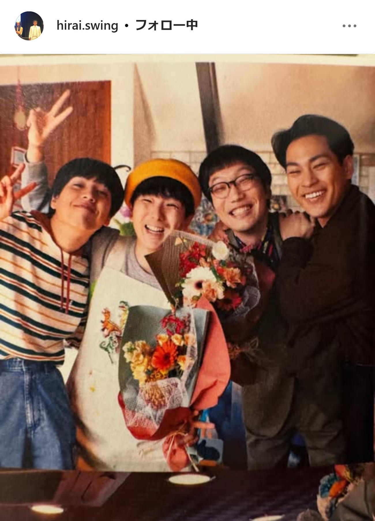 男性ブランコ平井まさあきのインスタグラムから