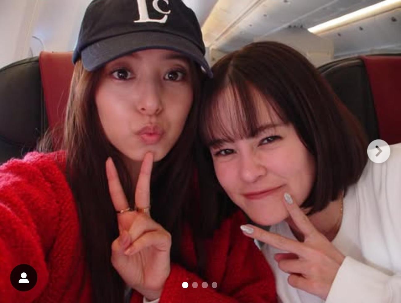 新木優子のインスタグラムから