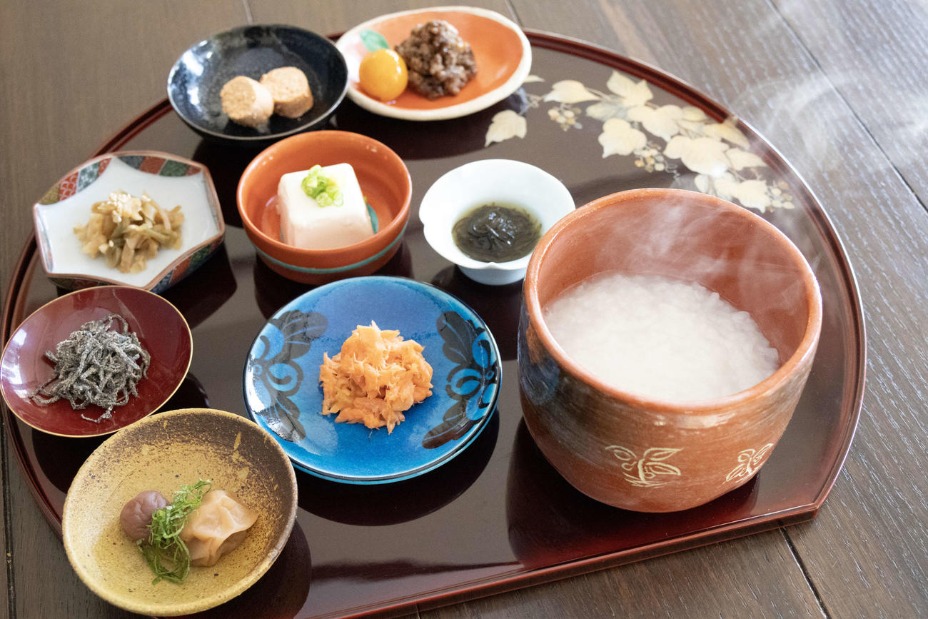 ウイークエンドお粥膳