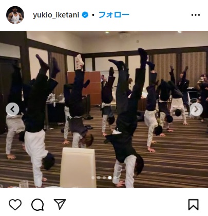 池谷幸雄氏のインスタから