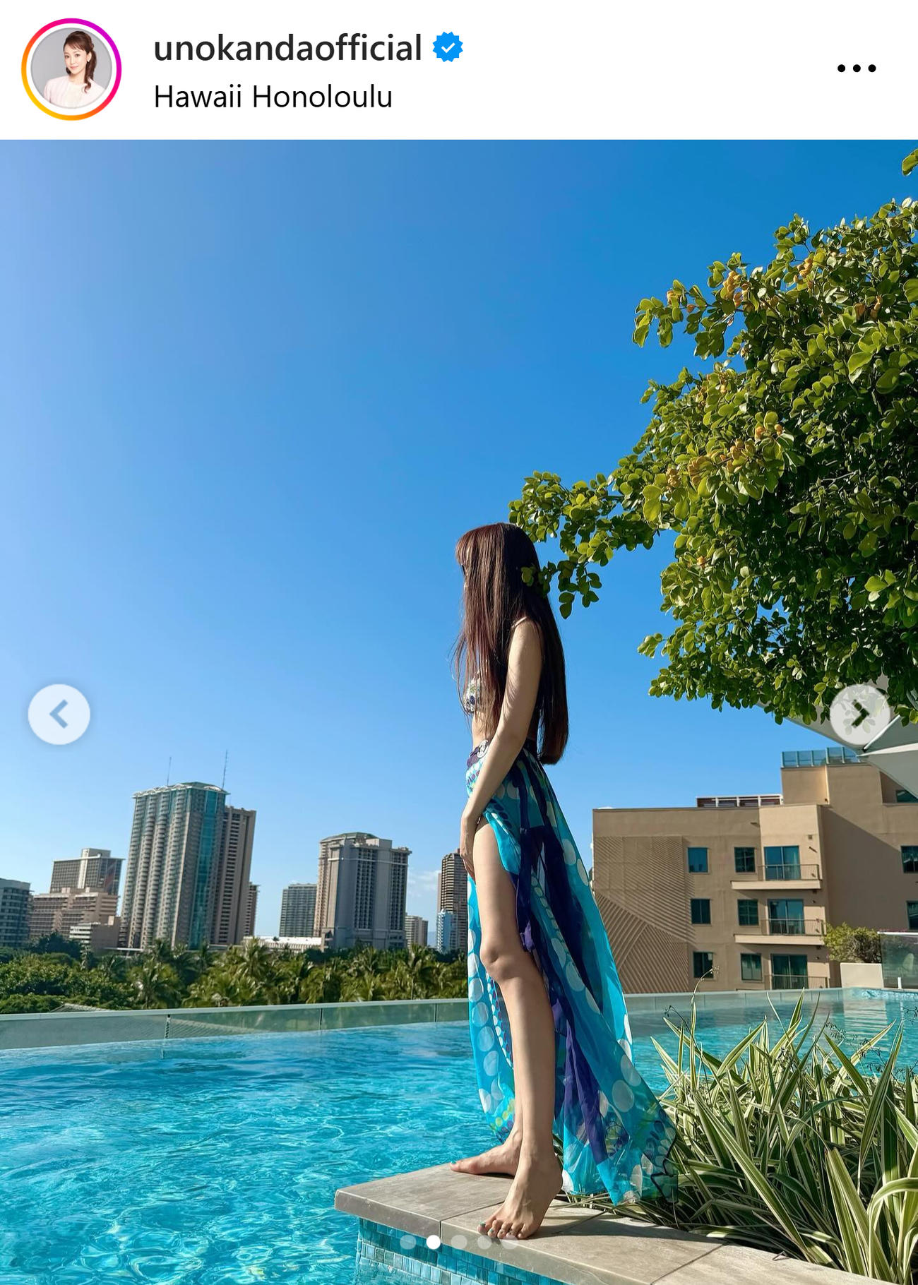 神田うののインスタグラムから