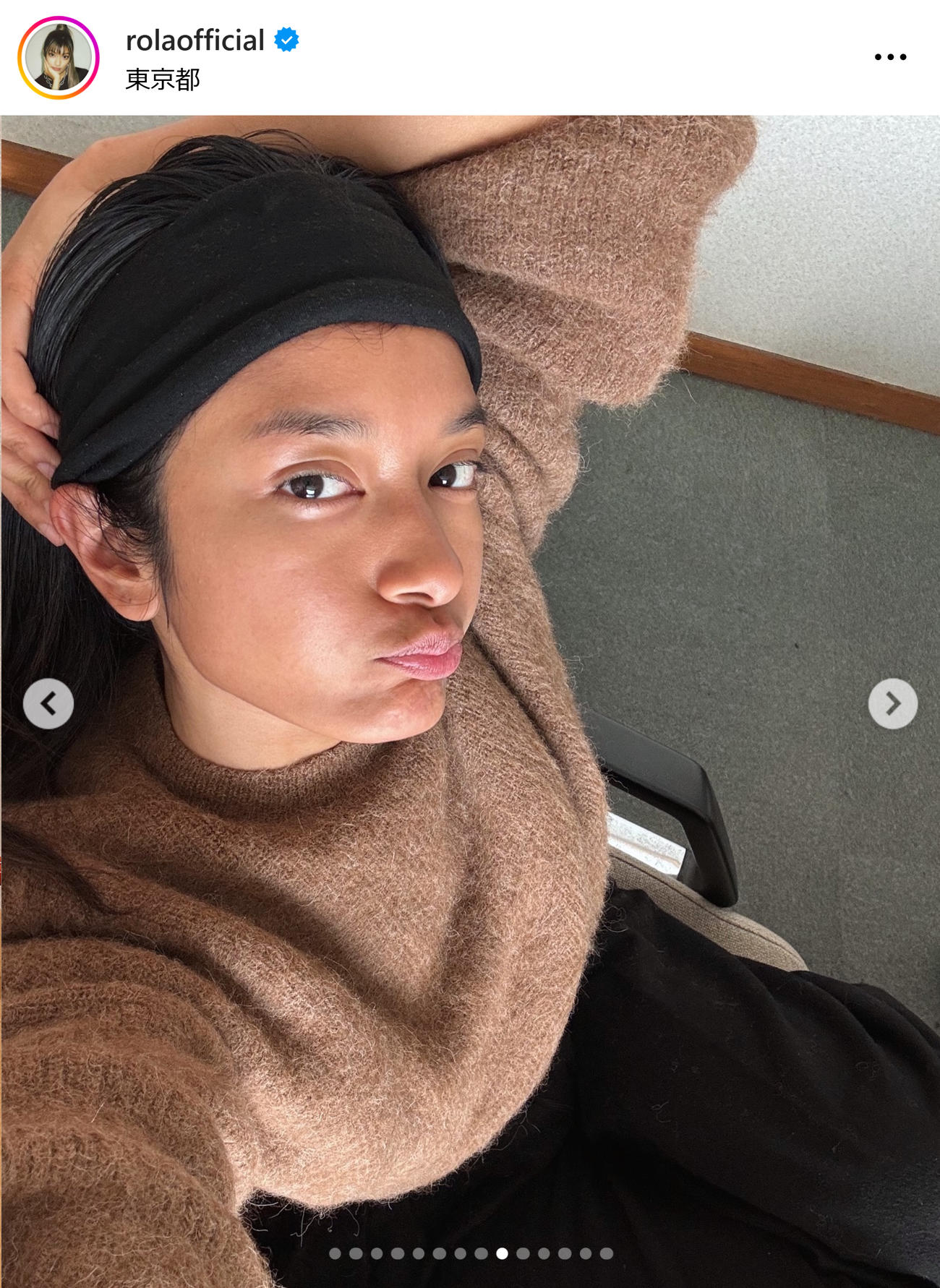 ローラのインスタグラムから
