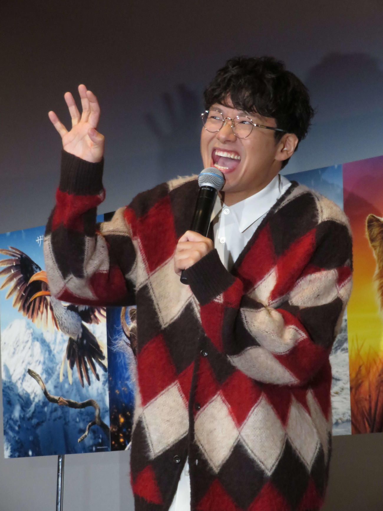 映画「ライオン・キング：ムファサ」大ヒット記念クリスマスイベントに登壇したミキの亜生