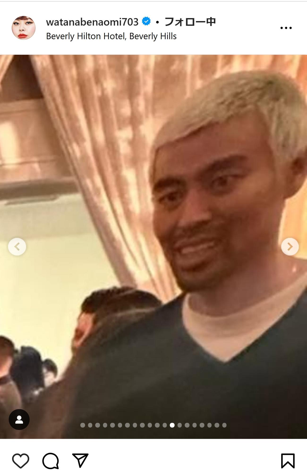 渡辺直美のインスタグラムから