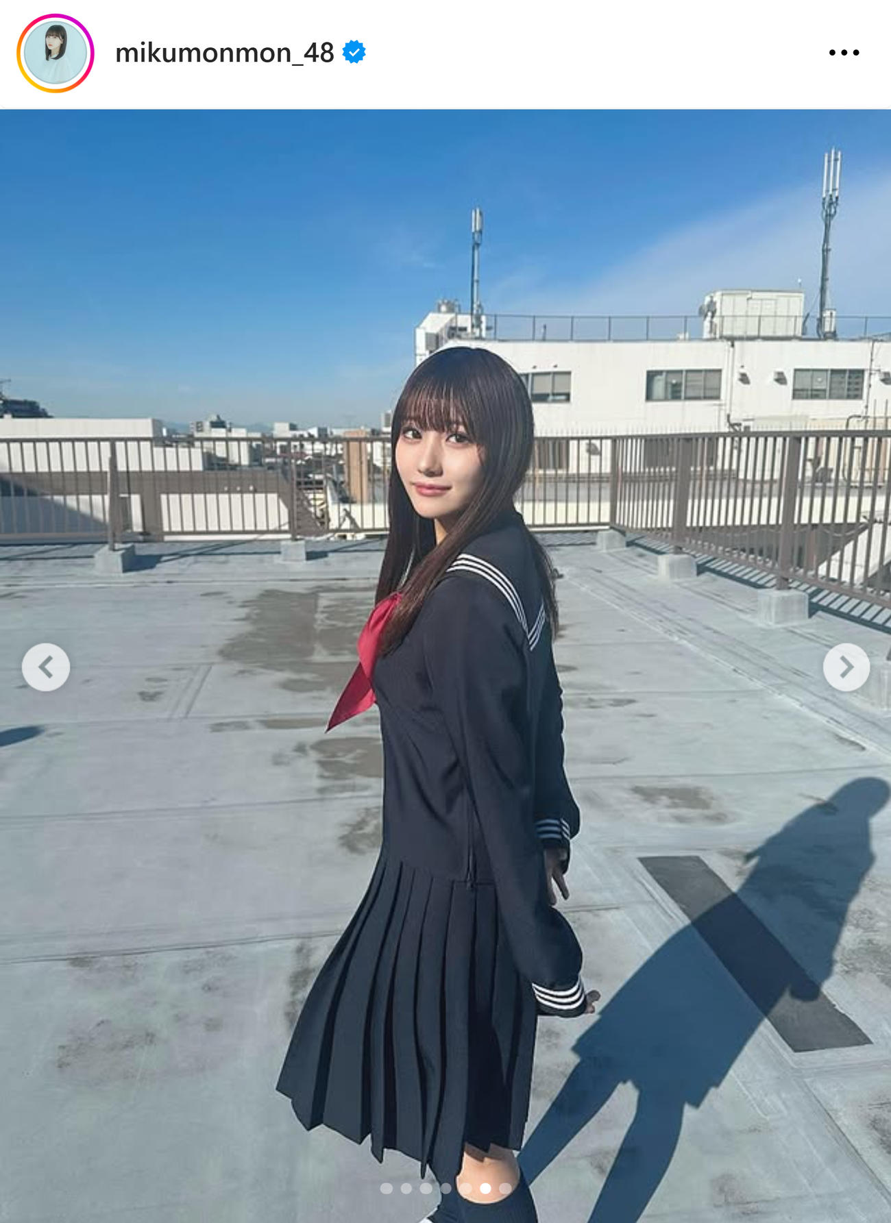 田中美久のインスタグラムから