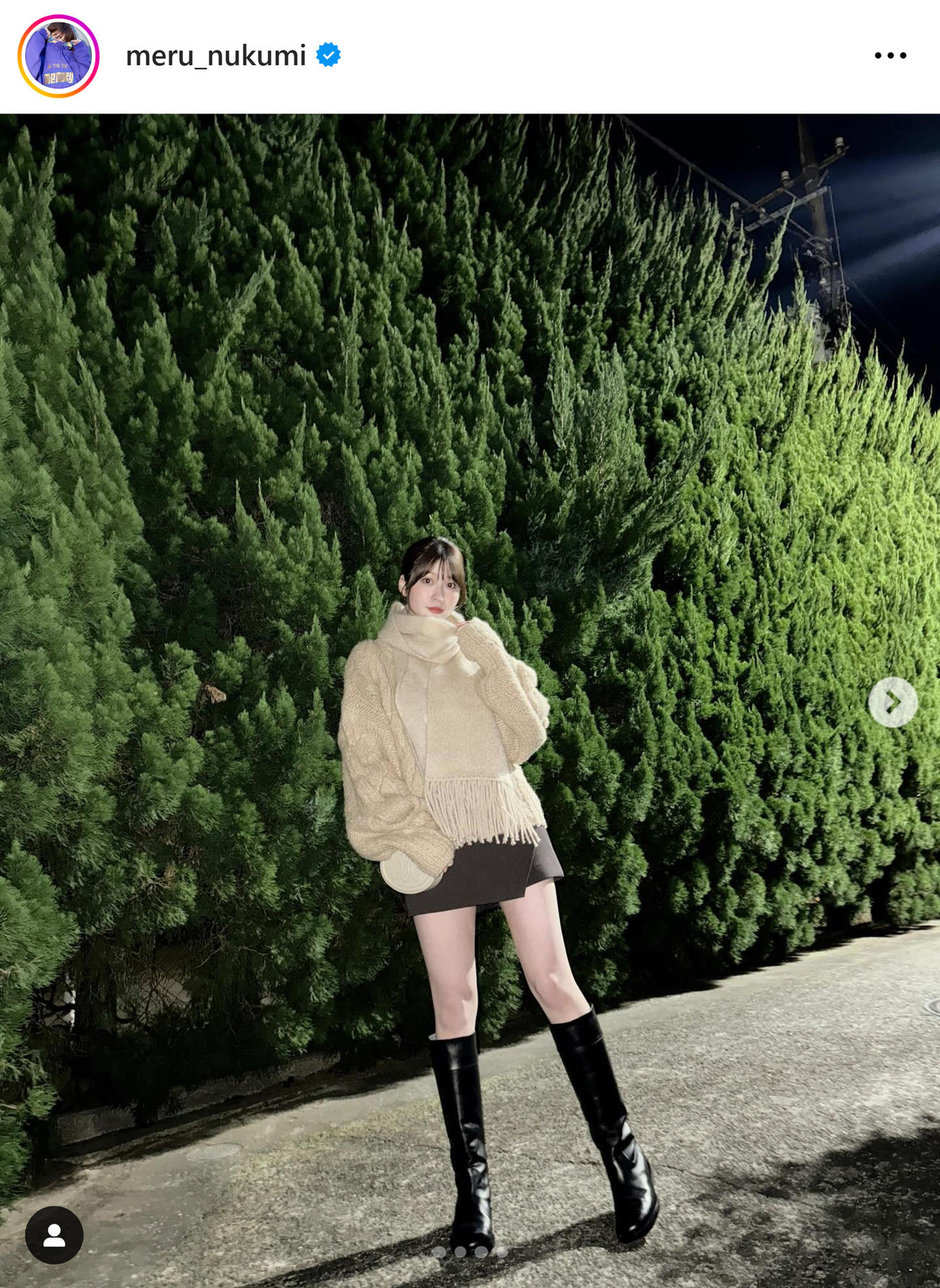 めるるのインスタグラムから