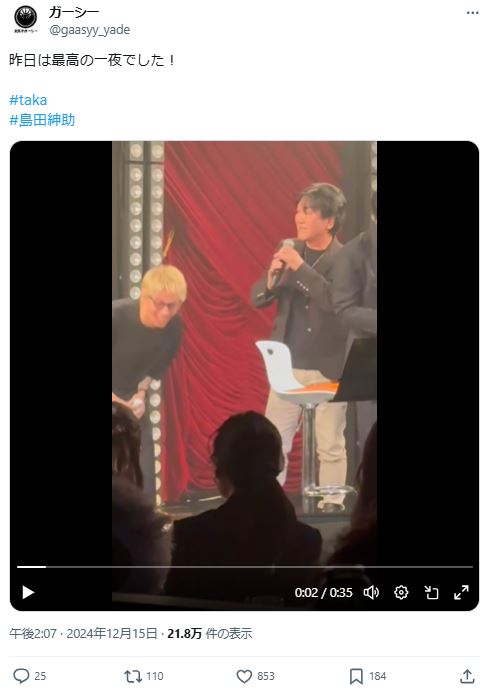 ガーシー氏のXから