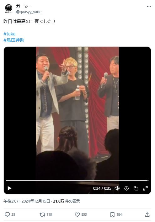 ガーシー氏のXから