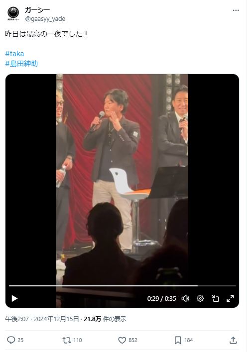 ガーシー氏のXから