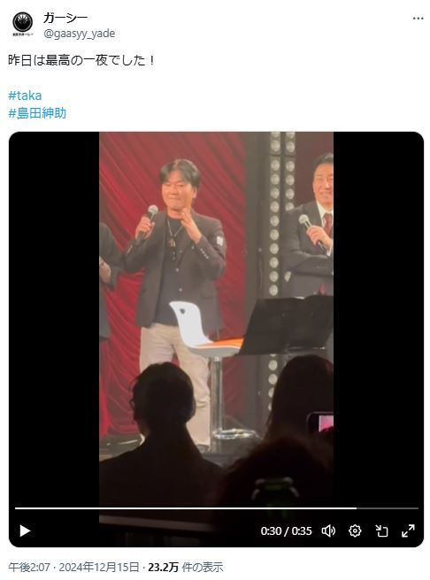 ガーシー氏のXから