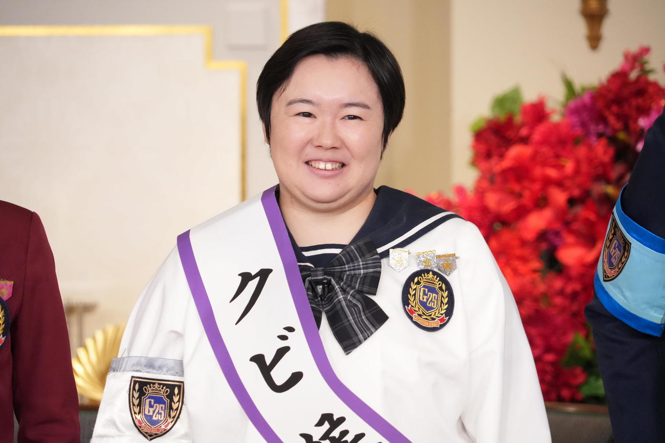 「日本テレビ系「ぐるぐるナインティナイン」に出演するやす子