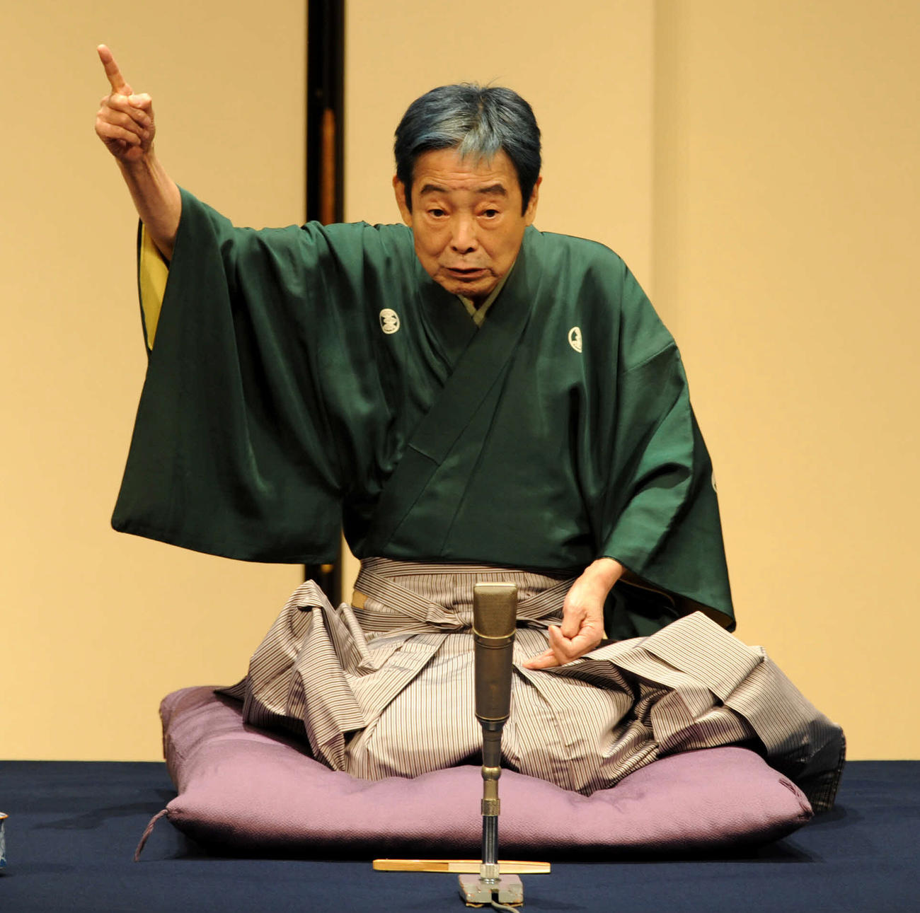立川談志さん（2009年2月撮影）