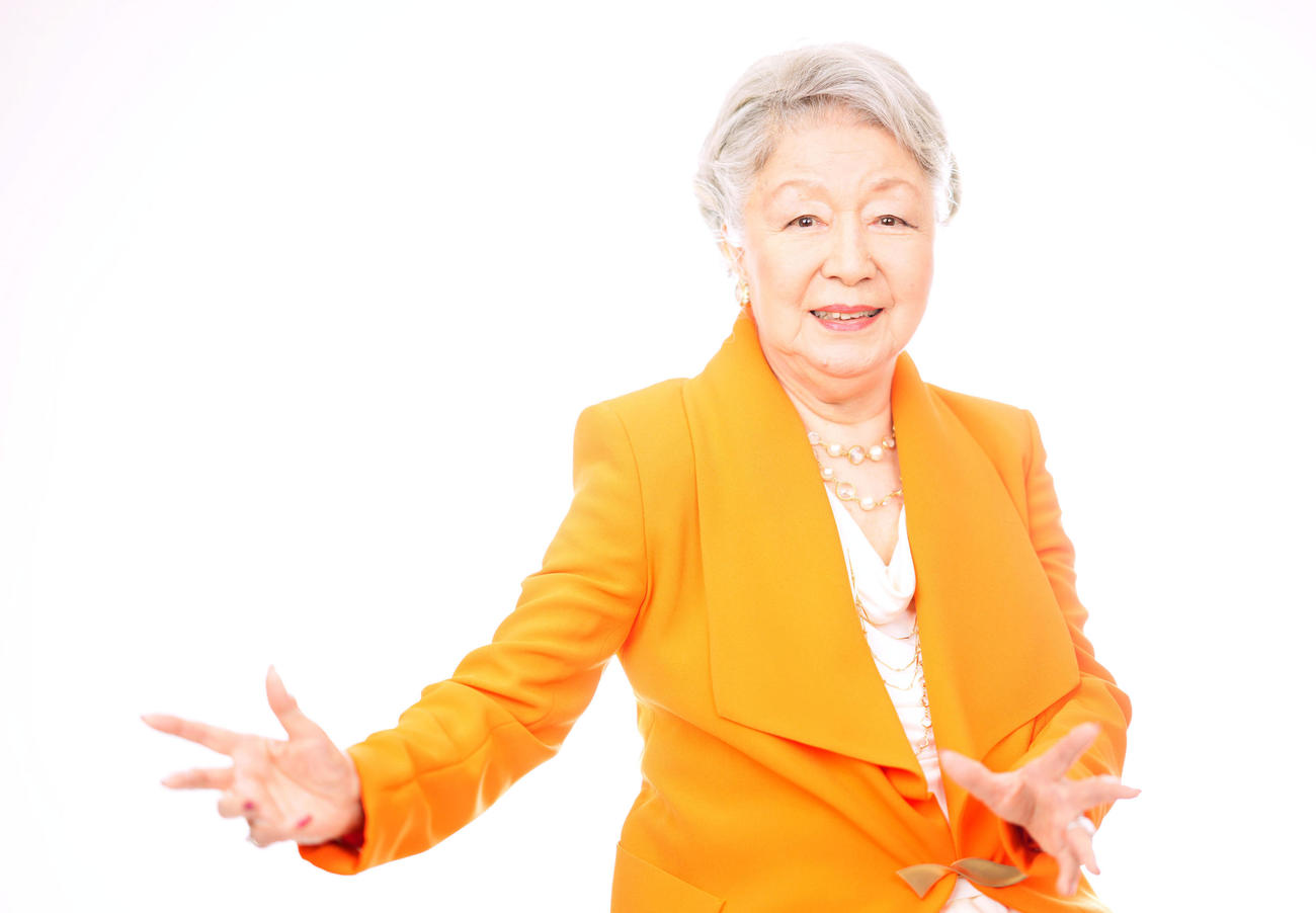 主演女優賞に輝いた草笛光子（撮影・横山健太）