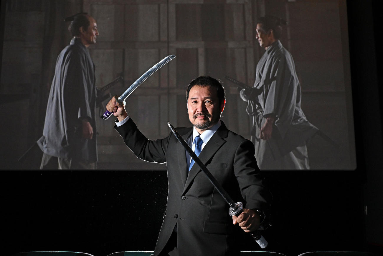 映画「侍タイムスリッパー」で作品賞と監督賞を受賞した安田淳一監督（撮影・滝沢徹郎）