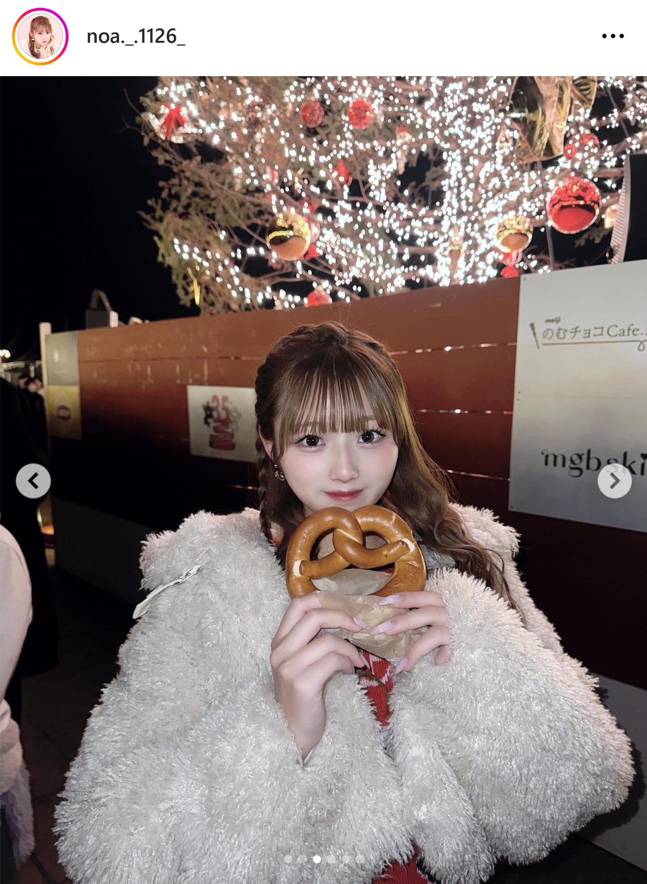 希空のインスタグラムから