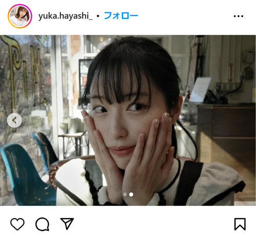 めざまし」お天気キャスター林佑香「駆け込み美容week～」美顔どアップ