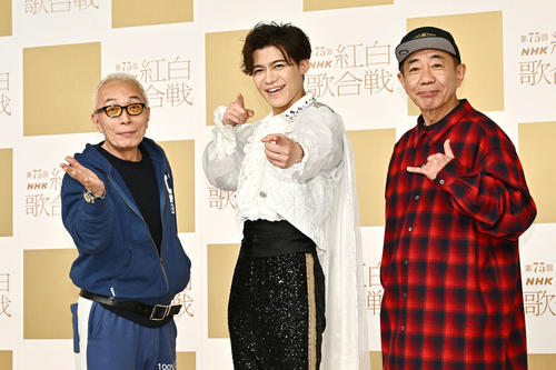 【紅白リハ】初出場の新浜レオンからリハーサルスタート