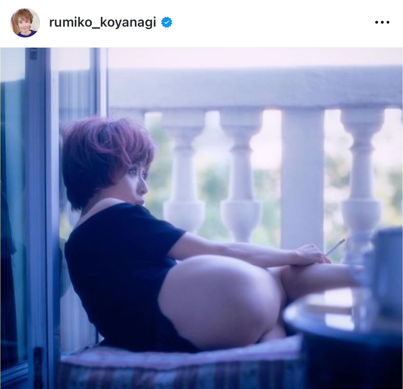 小柳ルミ子のインスタグラムから