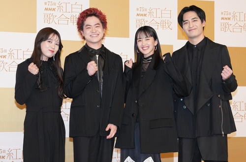 【紅白リハ】緑黄色社会「僕らはいきものだから」披露　初アリーナツアーなど活躍の１年締める