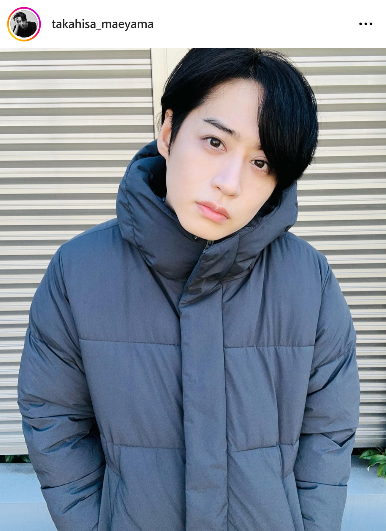 前山剛久さんのインスタグラムから