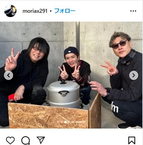 森川智之のインスタから