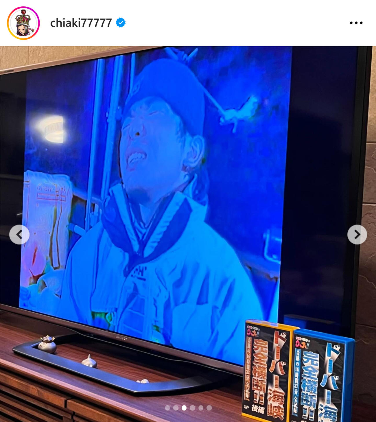 千秋のインスタグラムから