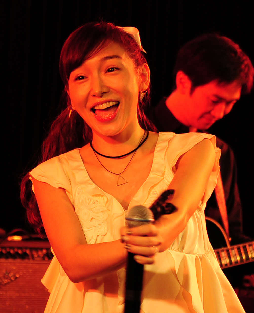 ライブを行った加護亜依（2016年9月撮影）