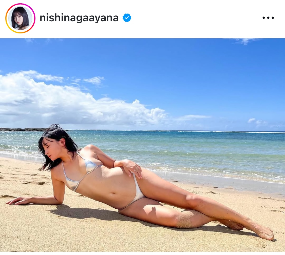 西永彩奈インスタグラムから