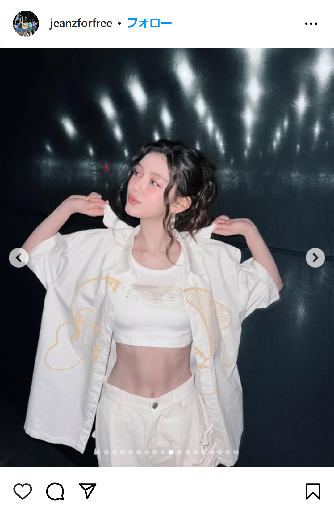 jeanzforfreeのインスタグラムから