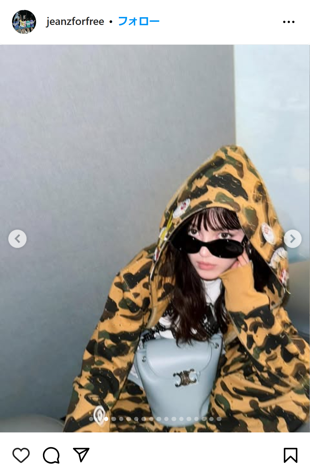 jeanzforfreeのインスタグラムから