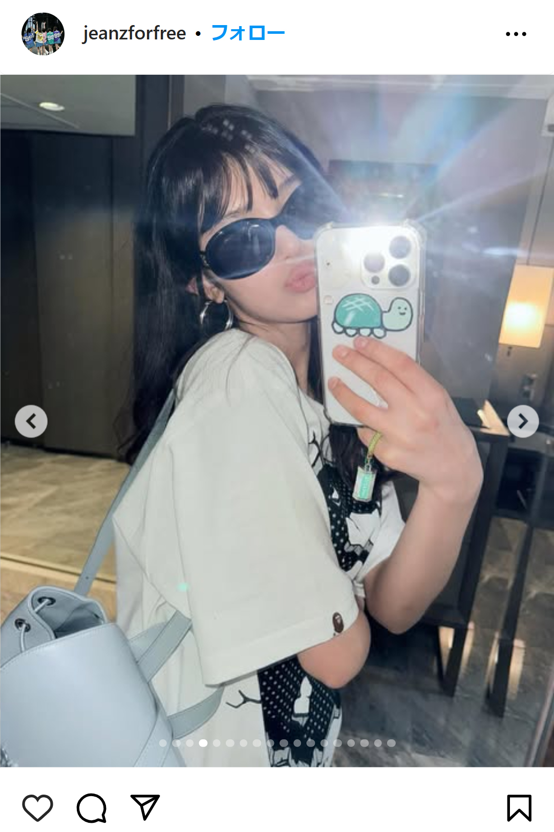 jeanzforfreeのインスタグラムから