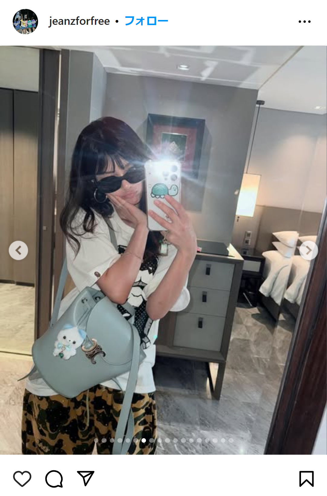 jeanzforfreeのインスタグラムから