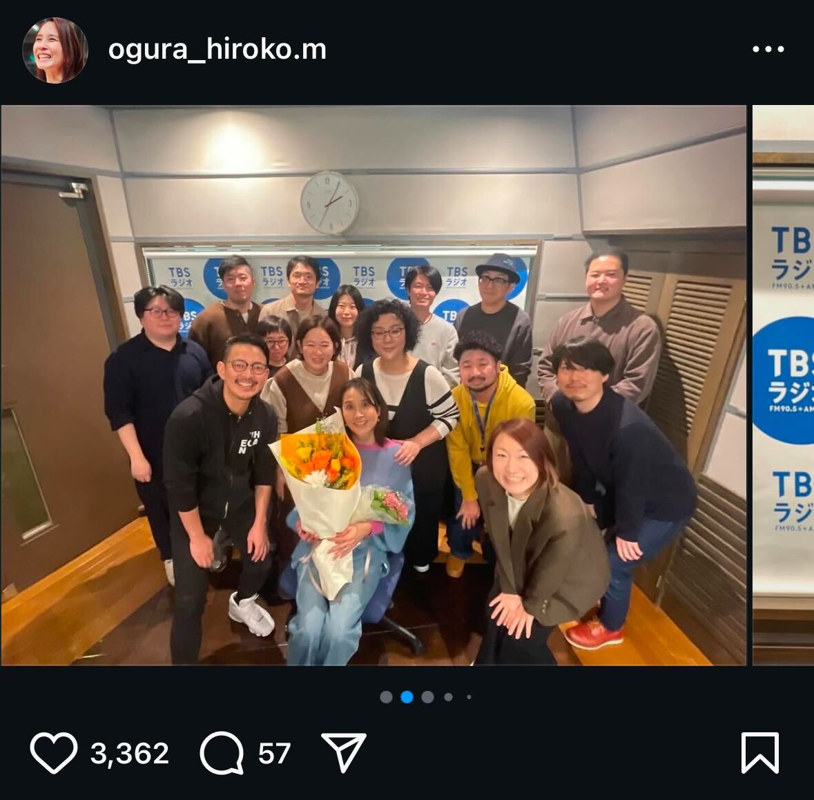 小倉弘子さんインスタグラムから