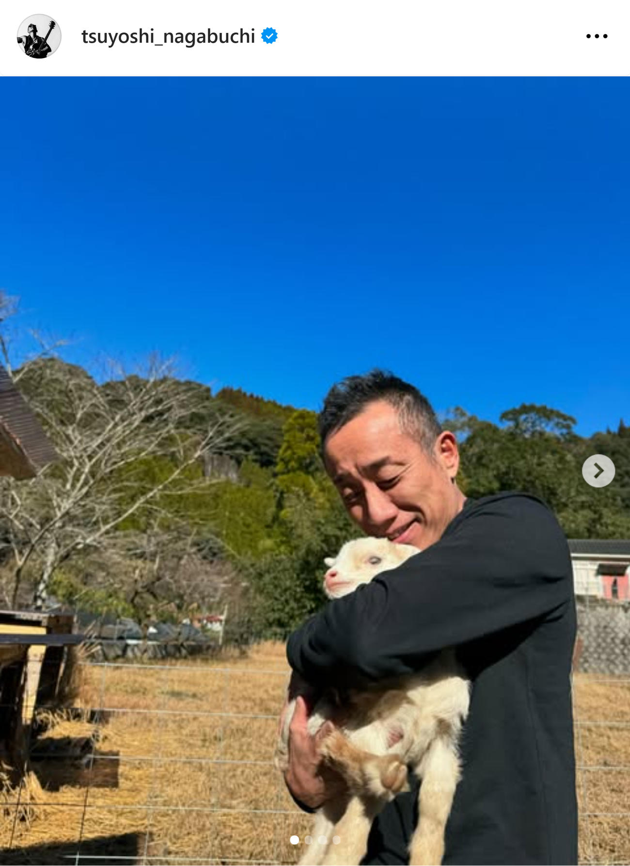 長渕剛のインスタグラムから