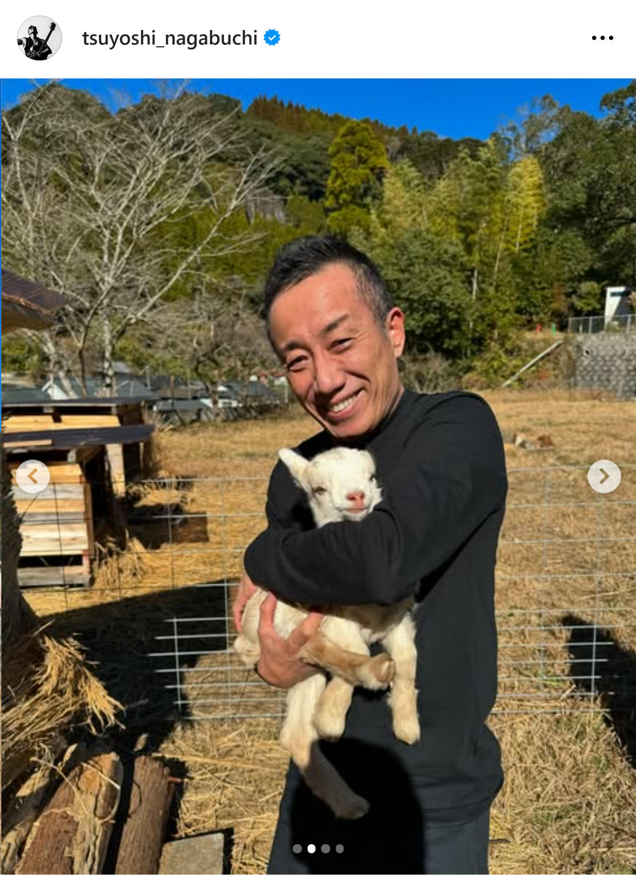 長渕剛のインスタグラムから
