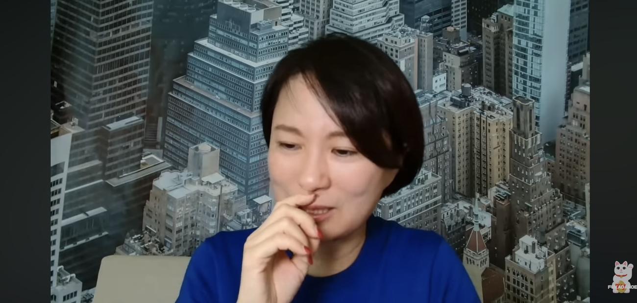 深田萌絵YouTubeから