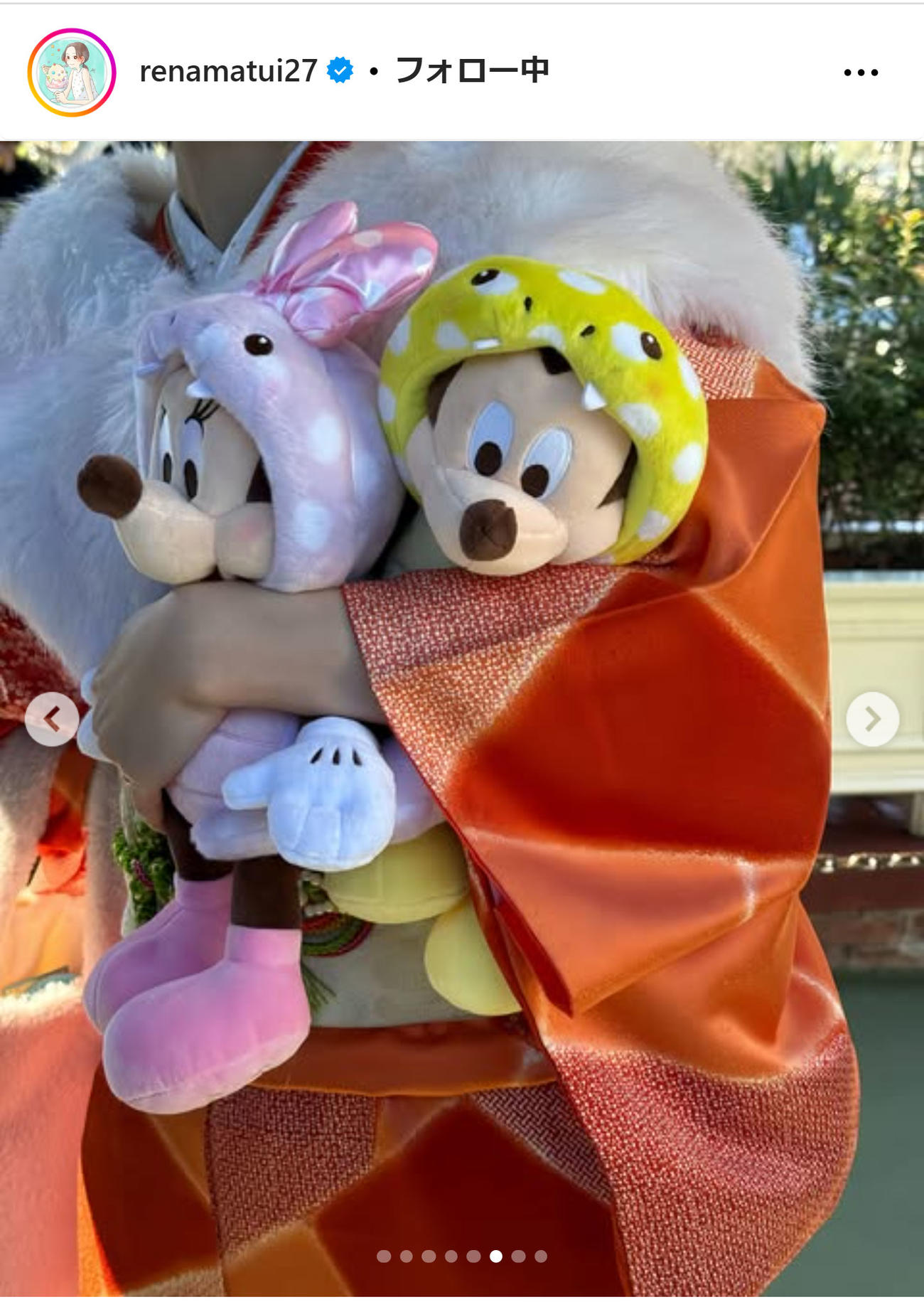 松井玲奈のインスタグラムから