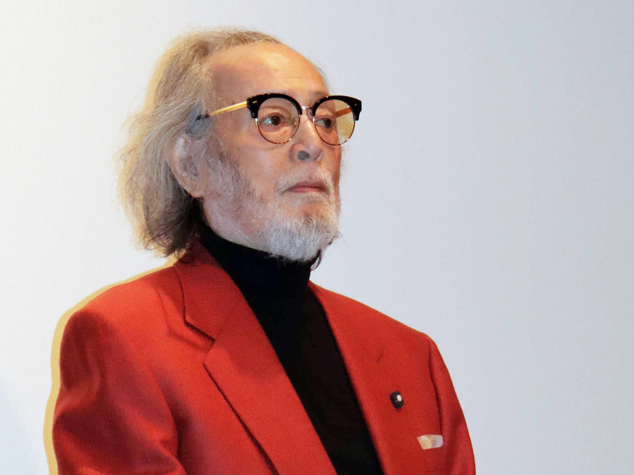 ドキュメンタリー映画「いもうとの時間」初日舞台あいさつに出席した仲代達矢