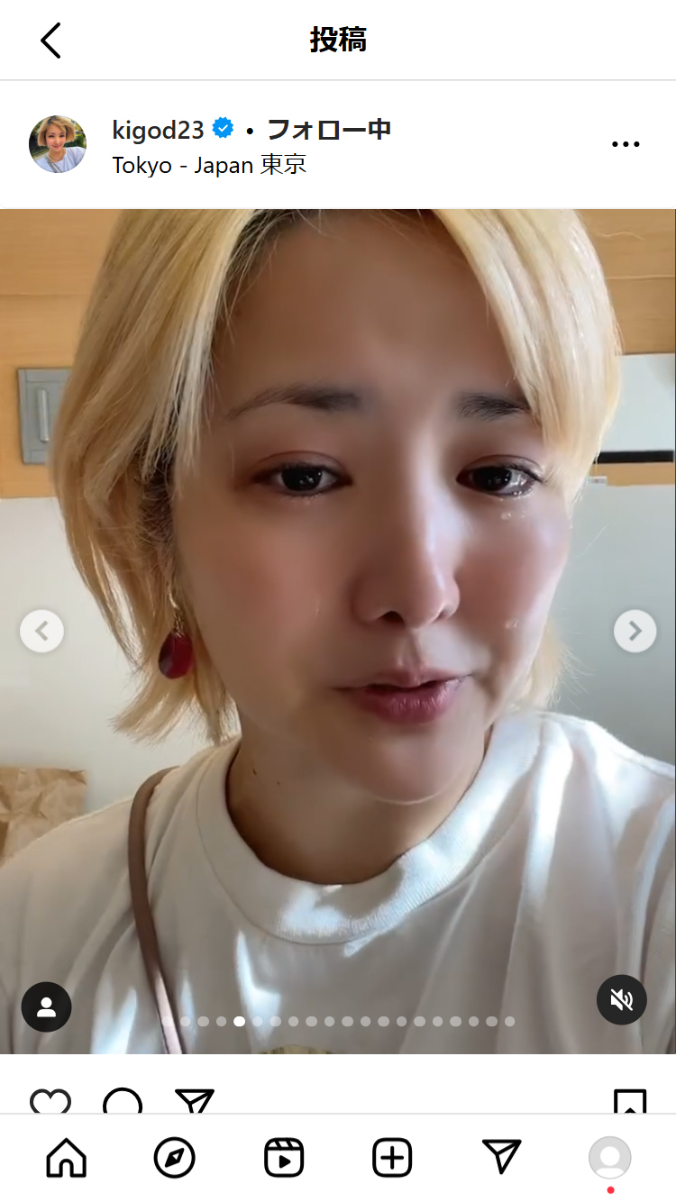 希良梨のインスタグラムから