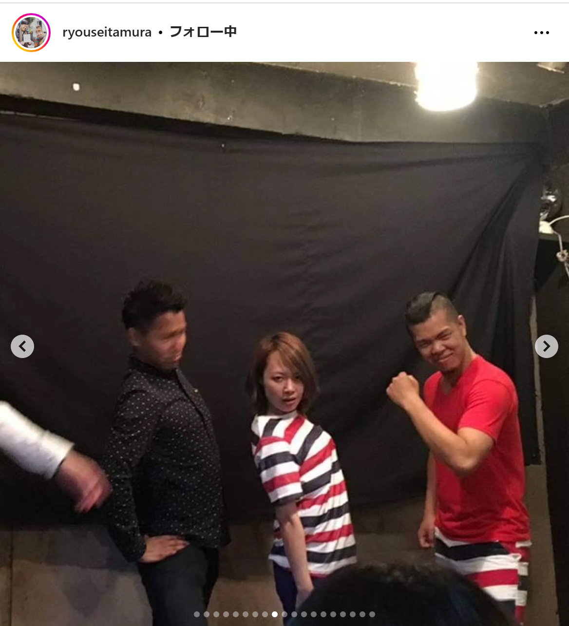 たむらりょうせいのインスタグラムから