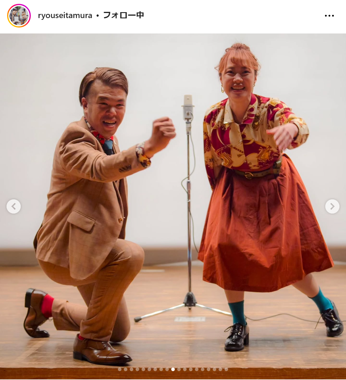 たむらりょうせいのインスタグラムから