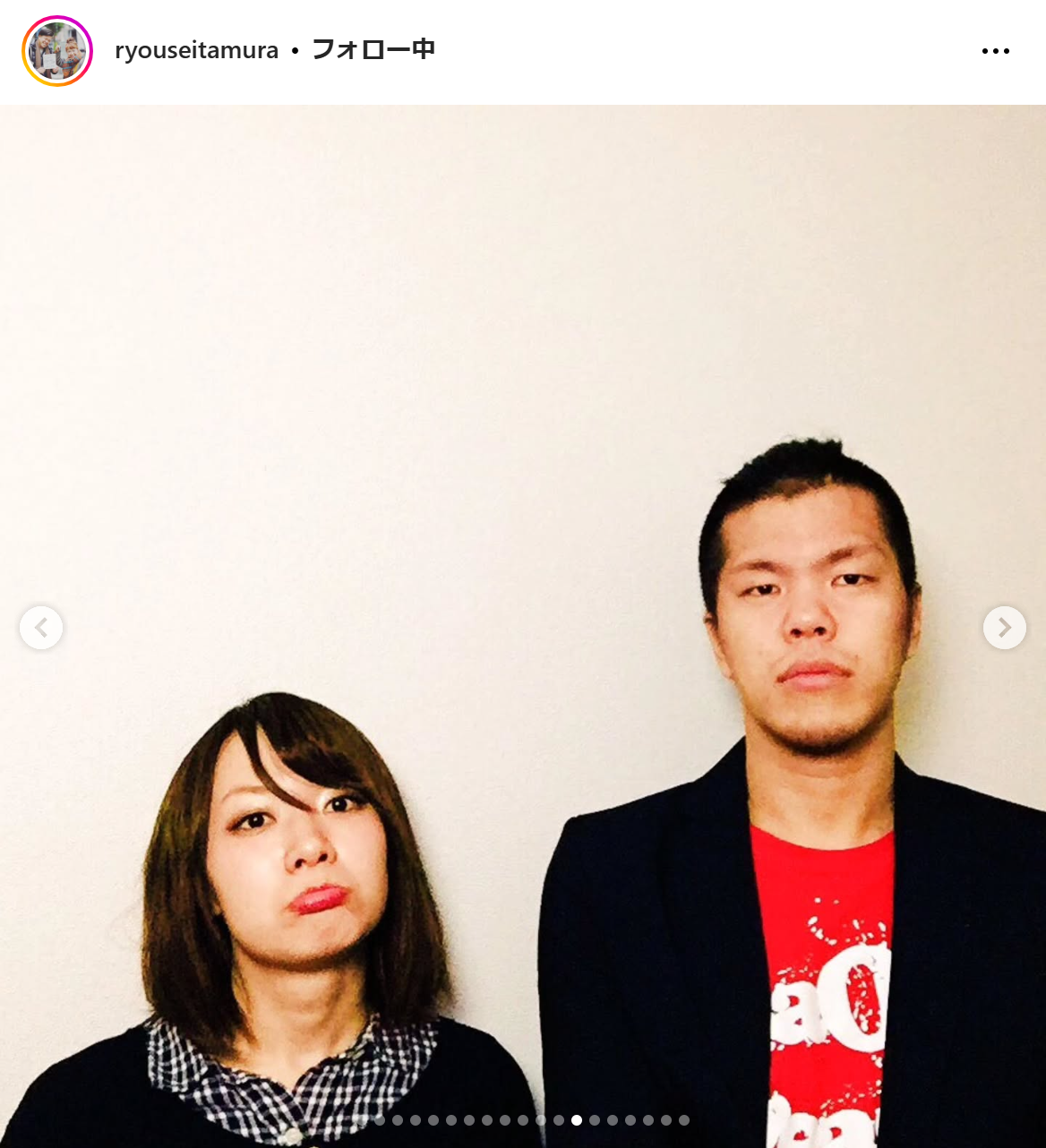 たむらりょうせいのインスタグラムから