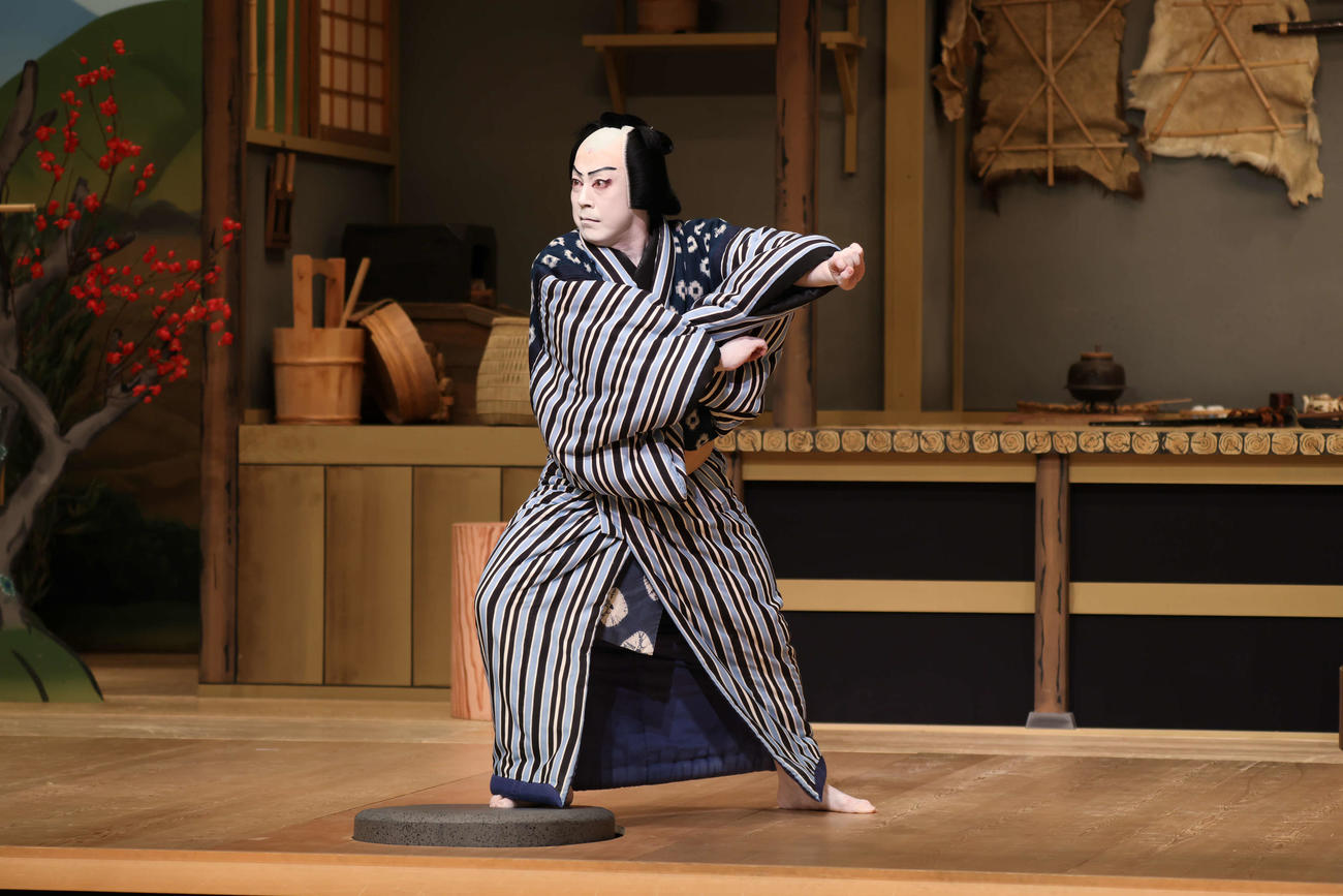 「彦山権現誓助剣」に出演する尾上菊之助（国立劇場提供）