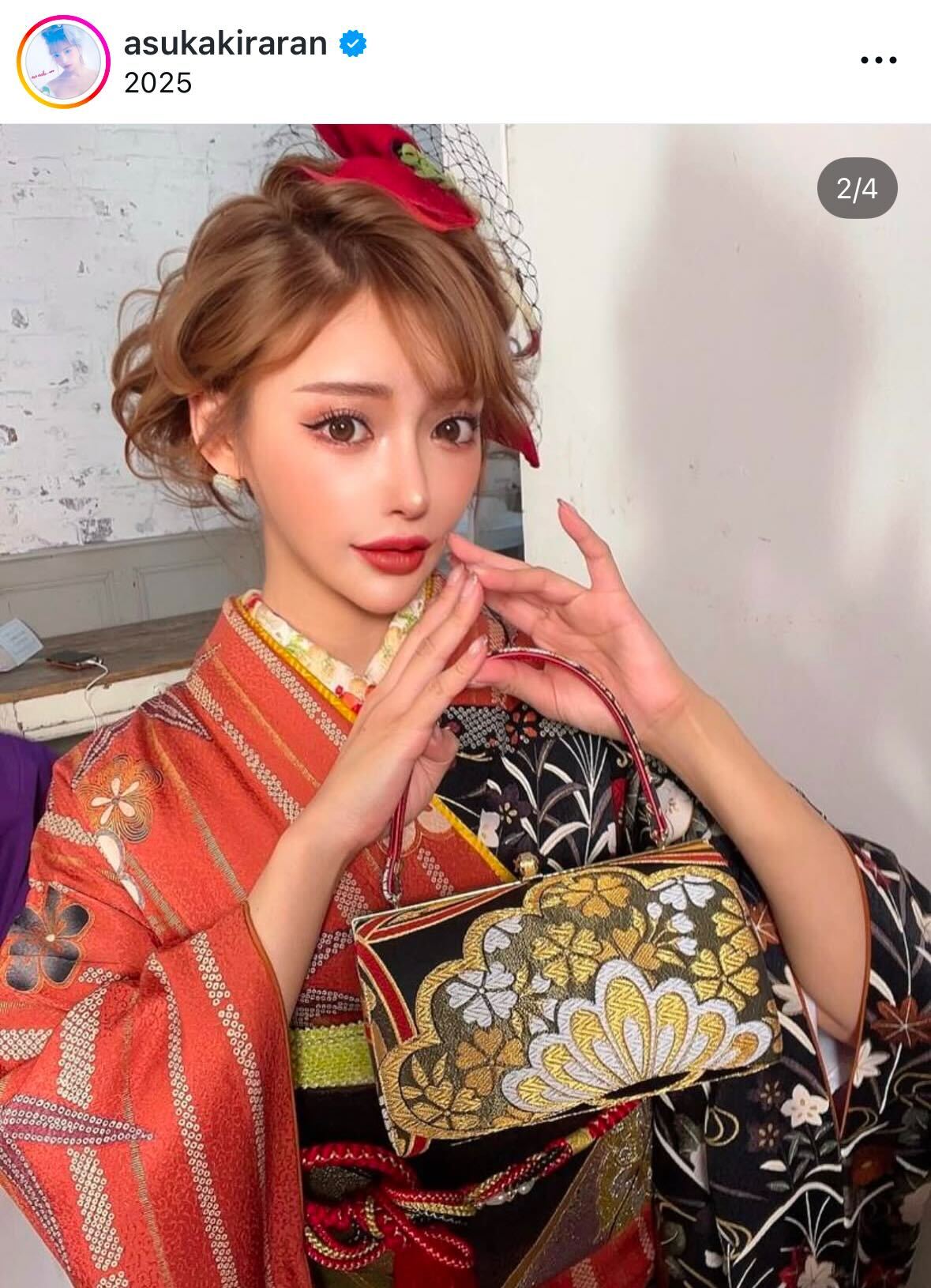明日花キララのインスタグラムから