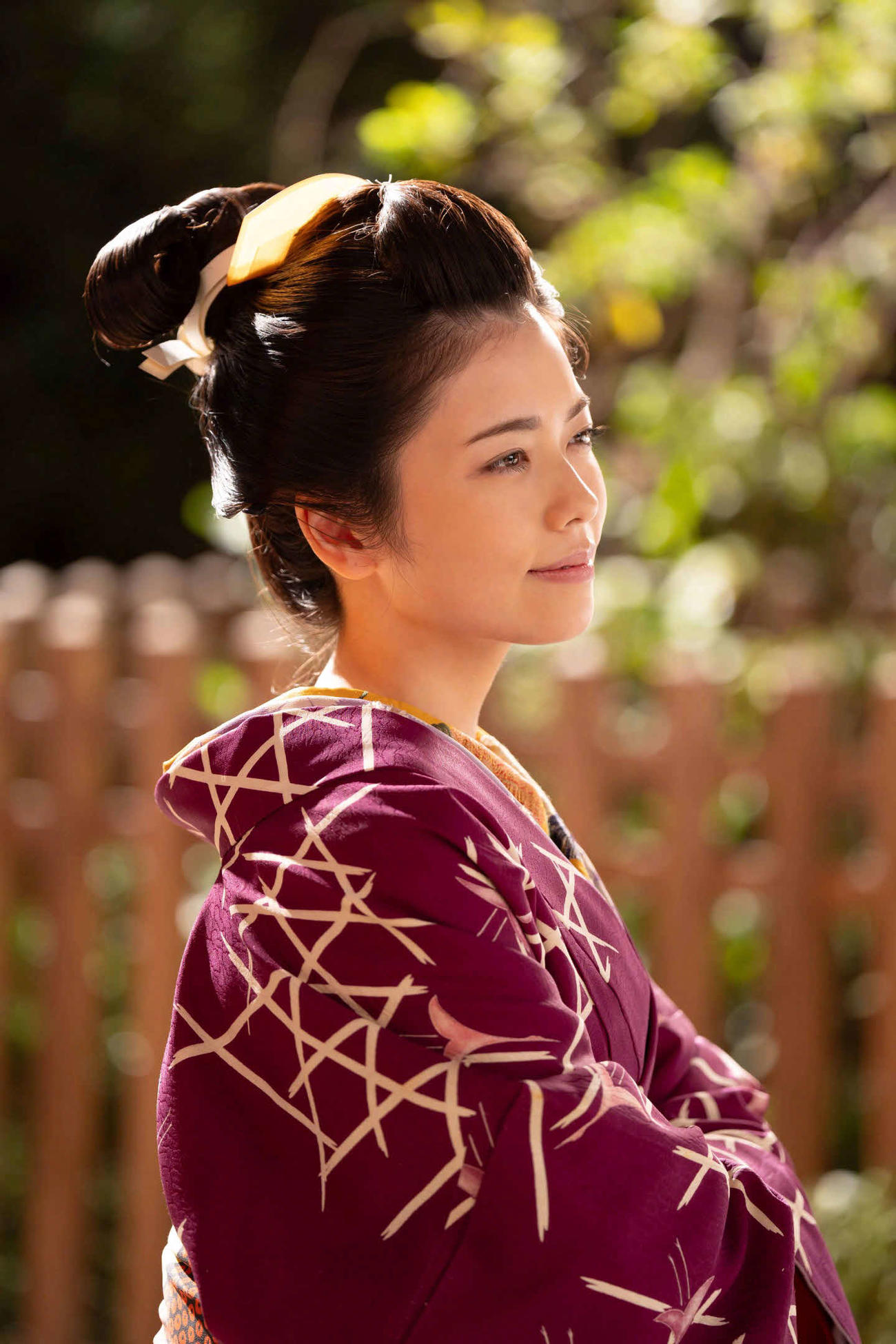 NHK大河ドラマ「べらぼう～蔦重栄華乃夢噺～」で吉原のおいらん・花の井を演じる小芝風花
