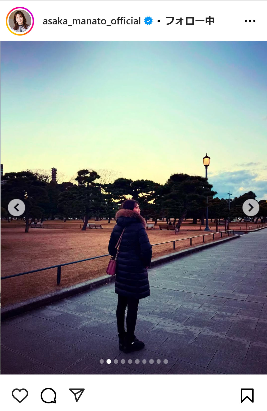 朝夏まなとのインスタグラムから