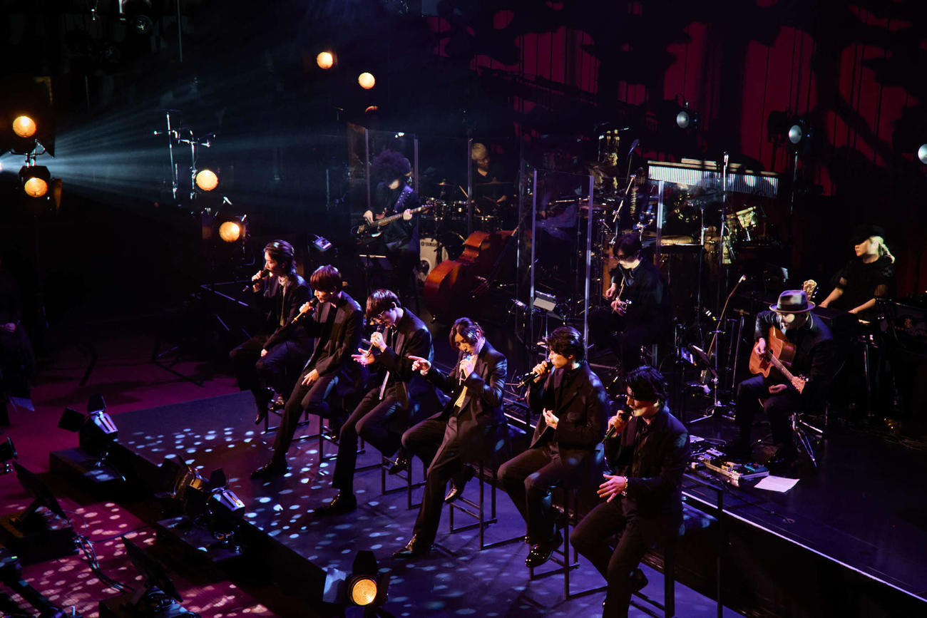 アコースティックライブ「MTV Unplugged：　SixTONES」でパフォーマンスしたSixTONES