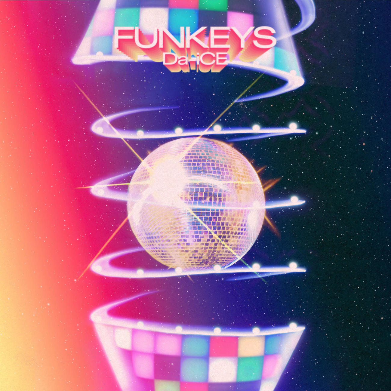 Da－iCEの3年ぶりパッケージシングル「FUNKEYS」のジャケット